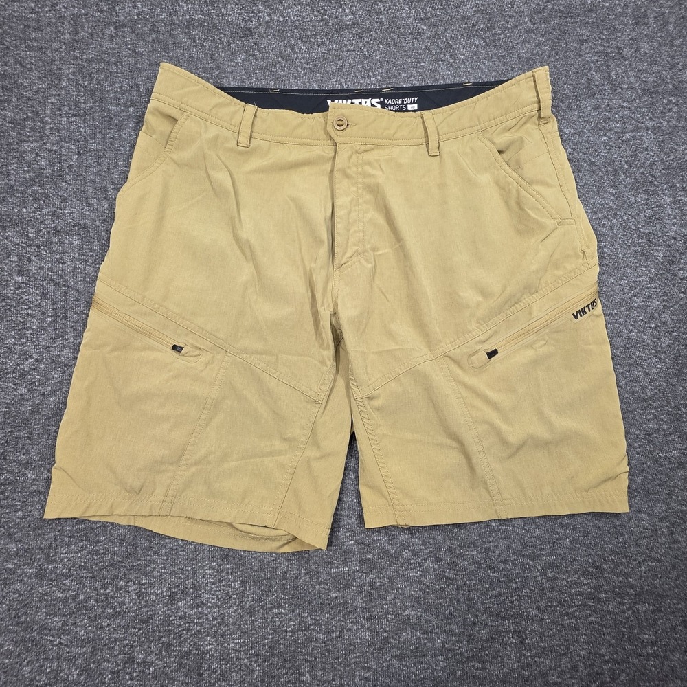Viktos Kadre Duty Tactical Shorts Mens 40 Tan Stretch Cargo Outdoor Hiking